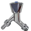 Aftapventil 1/2" med metalgreb krom