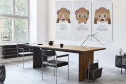 Akustikbillede Art-Acoustic hear 60 x 120 cm - hvid