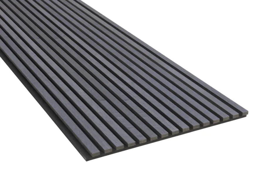 Akustikpanel Premium black oak 22 x 605 x 2440 mm