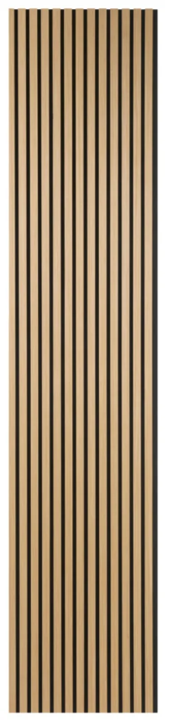 Akustikpanel Quanti light oak 18 x 520 x 2440 mm - Køb i butik
