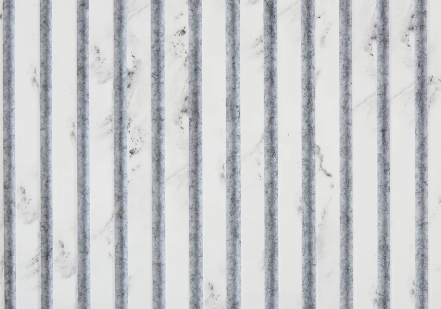 Akustikpanel Stone marble white 520 x 2440 x 18 mm