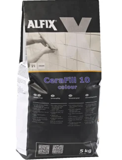 Alfix CeraFill 10 universalfuge - lysegrå
