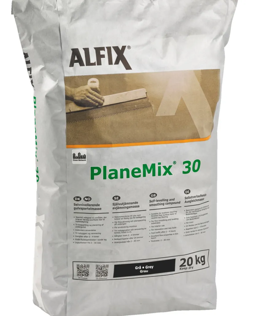 Alfix PlaneMix gulvspartelmasse - 20 kg