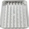 Alubakke med huller 34,2 x 22,8 cm 5 stk. - Grillexpert®