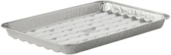 Alubakke med huller 34,2 x 22,8 cm 5 stk. - Grillexpert®