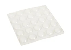 Anslagsdæmpere Ø8 mm transparent 25 stk.