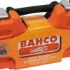 Bahco topnøglesæt 1/4" + 3/8" - 34 dele