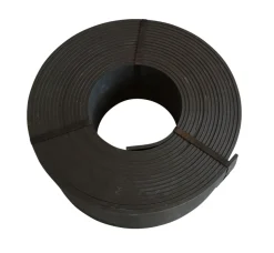 Bedkant 10 meter sort plast