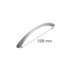 Bøjlegreb flad bue 128 mm 2 stk.
