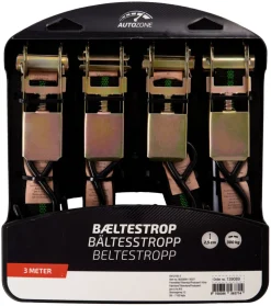 Bæltestropper 300 cm 4 stk. - AutoZone®