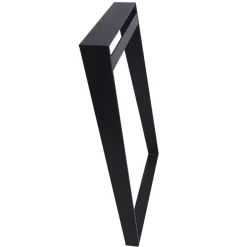 Bordben H74 x B75 cm matsort metal