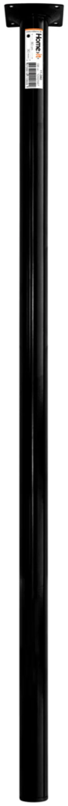 Bordben Ø30 mm x 80 cm sort