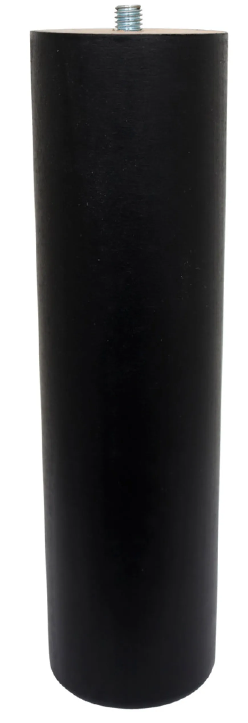 Bordben Ø55 mm x 20 cm sort bøg