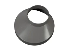 Brøndkrans grå plast, Ø150 mm