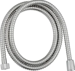 Bruseslange 150 cm krom - REN
