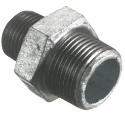 Brystnippel galvaniseret 1" x 3/4"