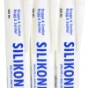 Bygge- og sanitetssilikone klar 3 x 300 ml