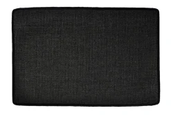 Dørmåtte sisal sort 40 x 60 cm