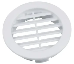 Dørrist Ø50 mm hvid – 2 stk.