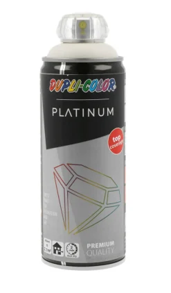 Dupli-Color Platinum spraymaling hvid mat 400 ml