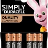 Duracell Simply AAA alkaline batterier 6-pk.