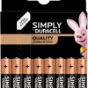 Duracell Simply AAA alkaline batterier 16-pk.