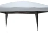 Easy up pavillon Empoli 3x3 m grå - Sunlife®