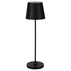 Eglo Cabozo bordlampe genopladelig sort