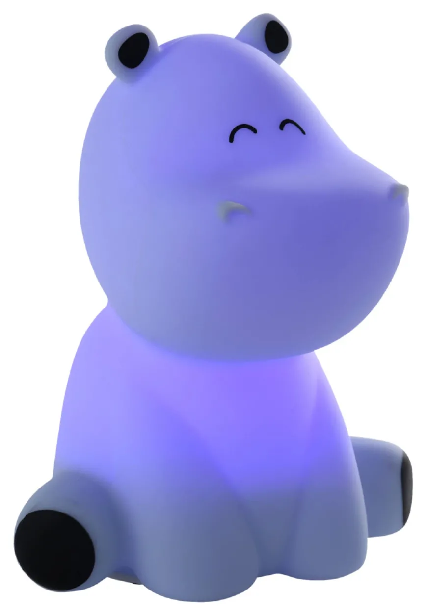 Eglo Castellino bordlampe flodhest genopladelig