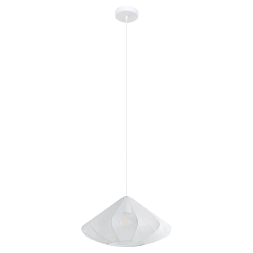 Eglo Dolwen pendel hvid Ø42,5 cm