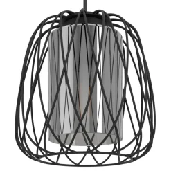 Eglo Floresta langbordspendel sort/glas
