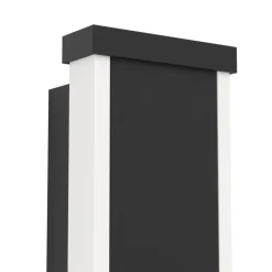 Eglo Neviano væglampe sort 58 cm