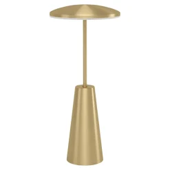 Eglo Piccola bordlampe genopladelig messingfinish