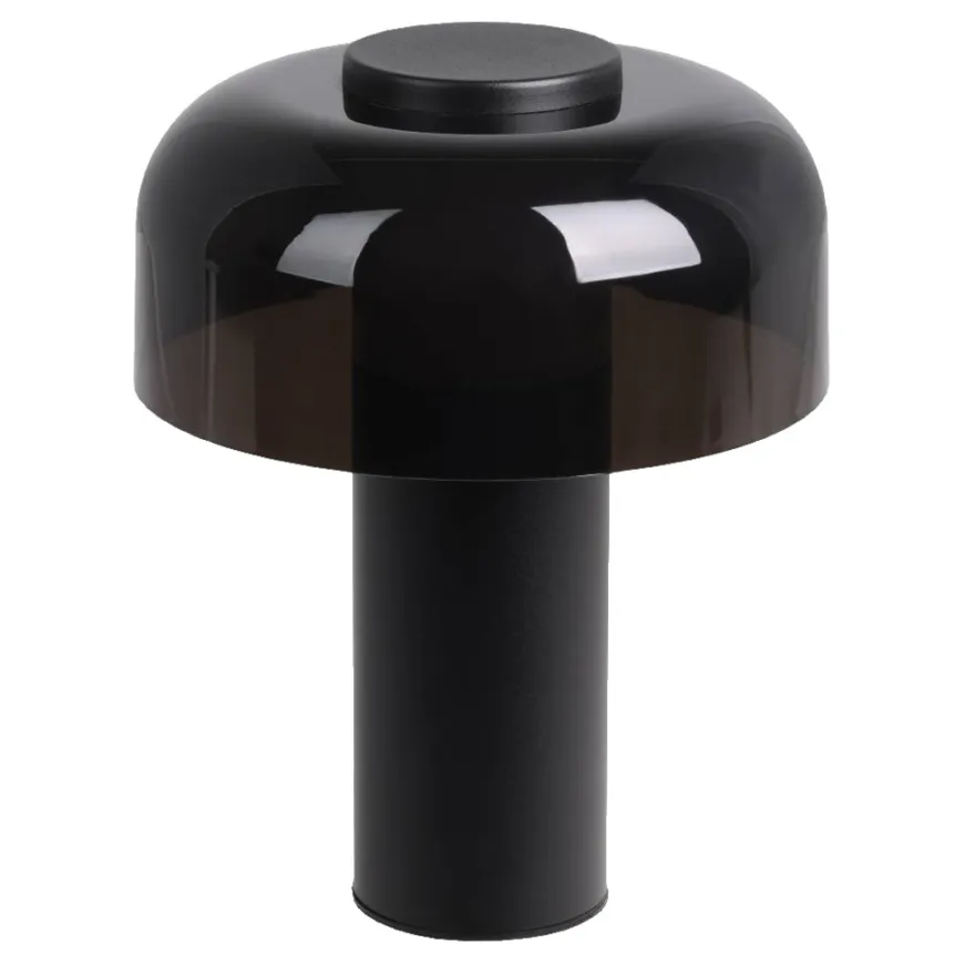 Eglo Ponente bordlampe Ø16 cm sort genopladelig