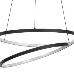 Eglo Ruotale pendel sort Ø55 cm