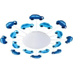 Eglo Viki 1 loftlampe m/biler blå Ø63 cm