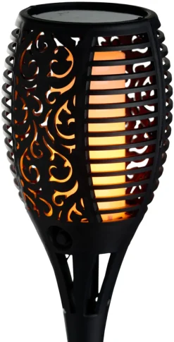 Fakkel med solceller Ø12 x H78 cm - Garden®