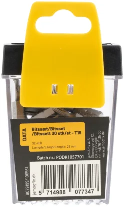 Falke® bitssæt T15 30 stk.