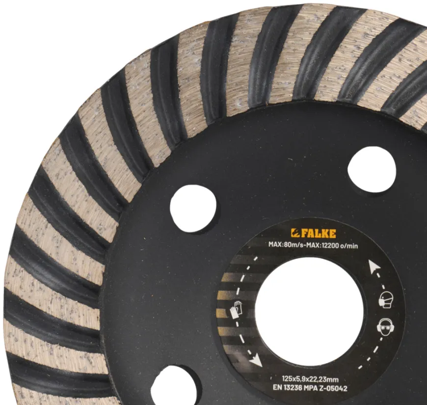Falke® diamant slibeskive Ø125 mm t/sten og beton