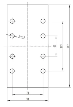 Falke® slibepapir 230 x 93 mm til rystepudser