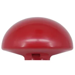 Flagknop rød plast Ø16 cm