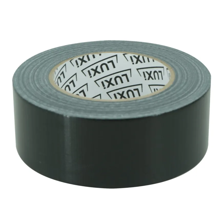 Gaffatape sort 48 mm x 50 meter - LUXI®