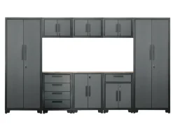 Garageopbevaringsmøbel H192,5 x B330 x D47,2 cm