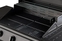 Gasgrill 3 brændere og sidebrænder sort - Grillexpert®