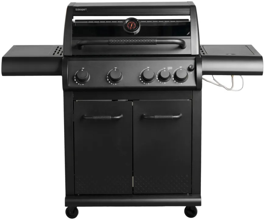 Gasgrill med 4 brændere & PowerBurner - Grillexpert®