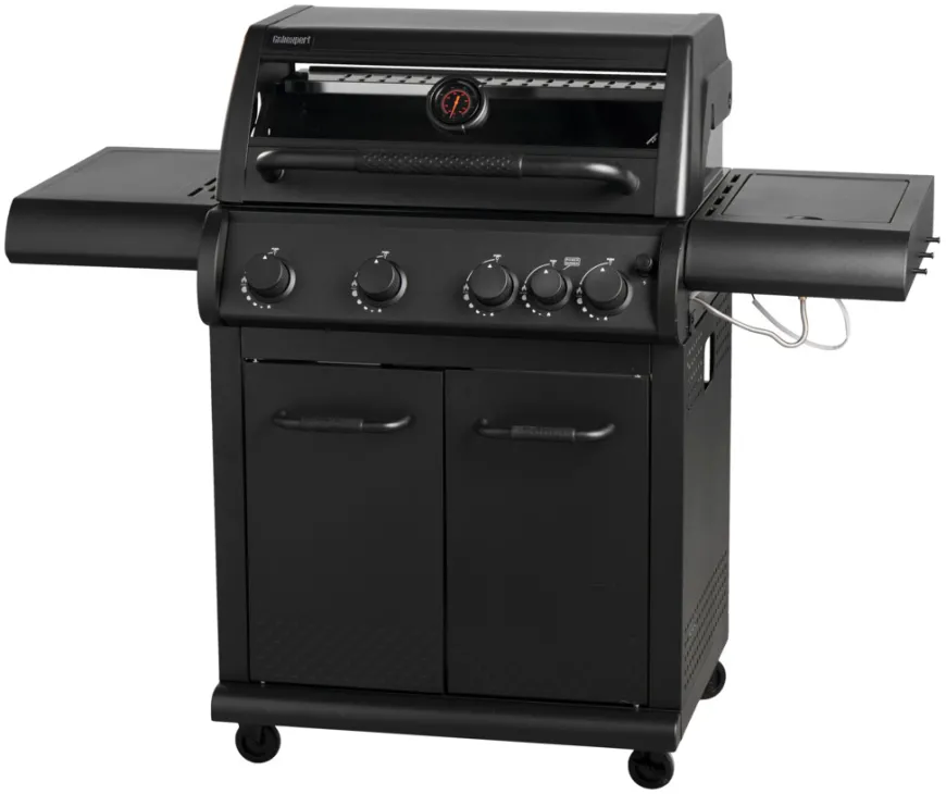 Gasgrill med 4 brændere & PowerBurner - Grillexpert®
