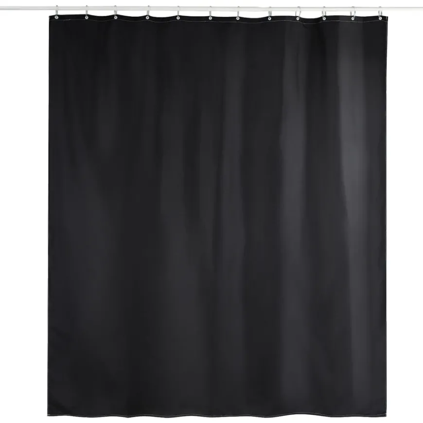 GEYSER® badeforhæng sort 180 x 200 cm