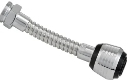 GEYSER® brusedyse m/metalslange og vandsparer 9 l/min