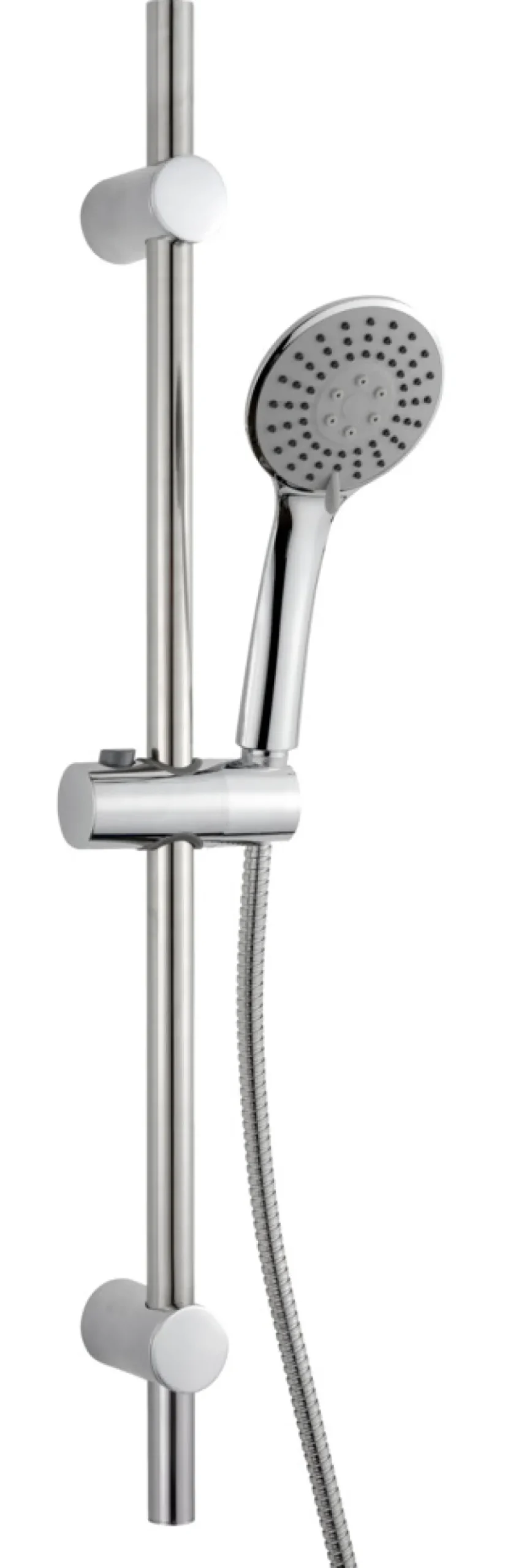 GEYSER® brusestangsæt Ø100 mm 3-jet krom