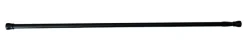 GEYSER® forhængsstang sort 110-200 cm Ø22 mm